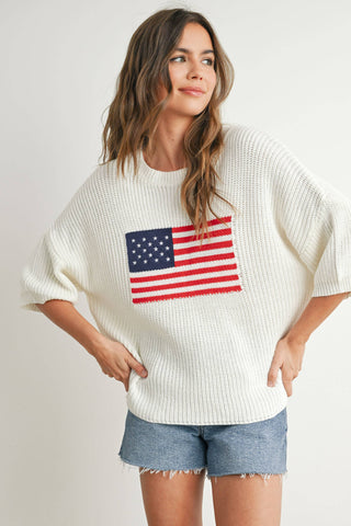 So American Knit Sweater