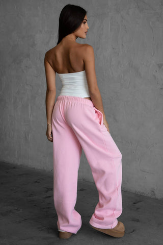 LANI Lightweight Fleece Wide Leg Sweatpants