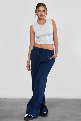 LANI Lightweight Fleece Wide Leg Sweatpants