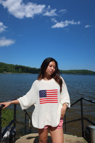 So American Knit Sweater