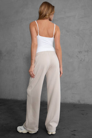 LANI Lightweight Fleece Wide Leg Sweatpants