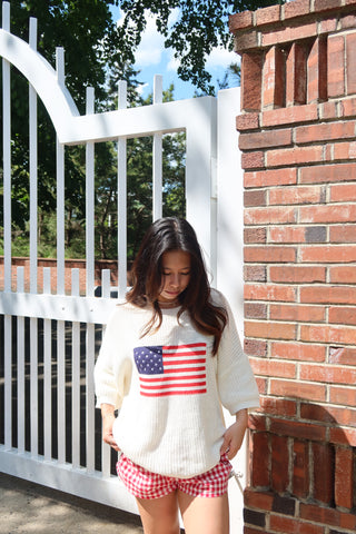 So American Knit Sweater