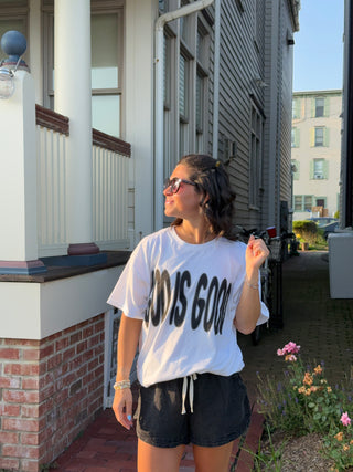 "God Is Good" White Tee