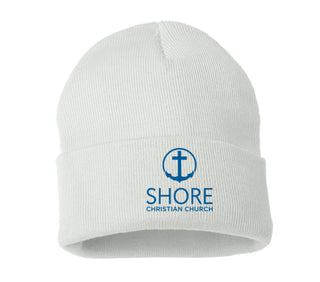 White SCC Beanie