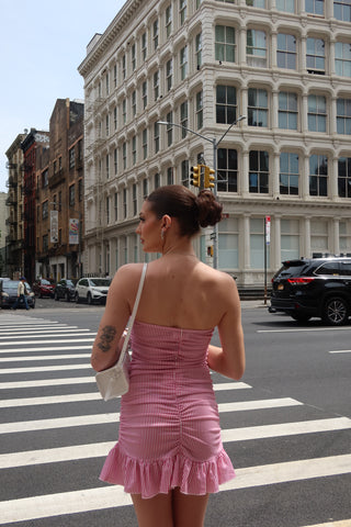 Strawberry Kiss Mini Dress