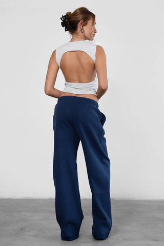 LANI Lightweight Fleece Wide Leg Sweatpants