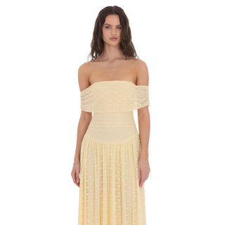 Macy Maxi Dress Yellow