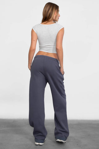 LANI Lightweight Fleece Wide Leg Sweatpants