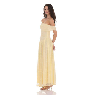 Macy Maxi Dress Yellow